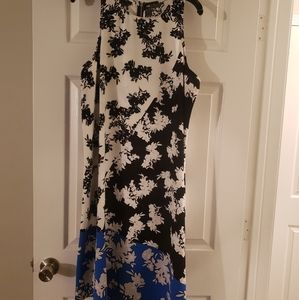 Sleeveless Floral Dress